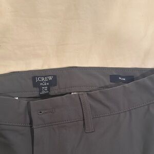 J.Crew Flex Slim Gray Pants
